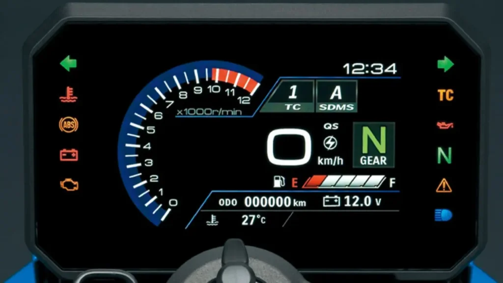 Suzuki GSX-8S Moniter